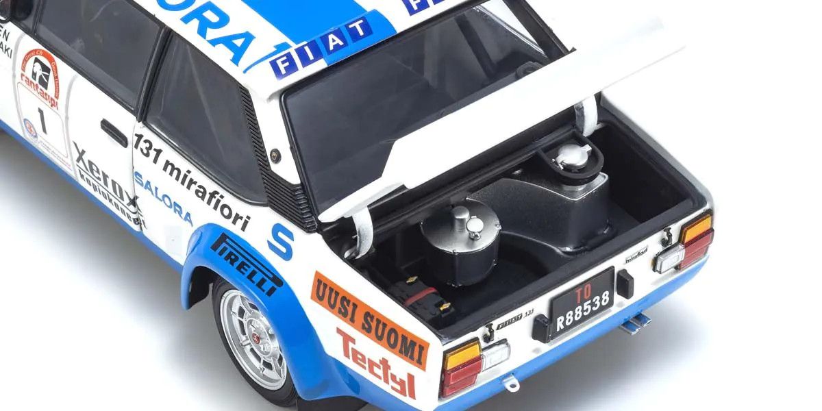 1/18 Scale Fiat 131 Abarth 1980 1000 Lake #1 Model| Hobby