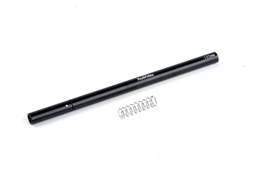 thumbnail interactive-video image 1 of Hot Racing Aluminum Reinforced Slider Driveshaft For Arrma LWB Chassis (ATF125HL01) 1 of 4