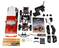RC4WD - RC4WD Trail Finder 2 RTR w/1985 Toyota 4Runner Hard Body Set (Red) - Hobby Recreation Products