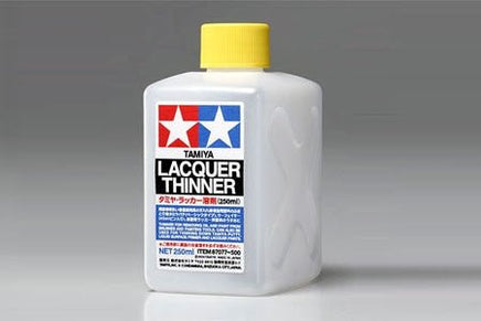 Tamiya - Lacquer Thinner 250ml Bottle - Hobby Recreation Products