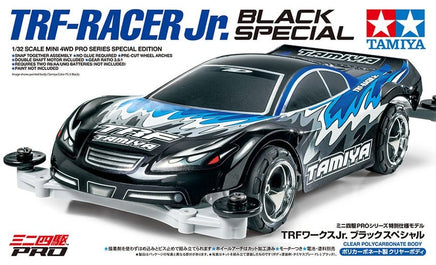 Tamiya - TRF-Racer Jr. Black Special Kit, w/ Mini 4WD MS Chassis - Hobby Recreation Products