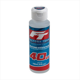 Team Associated - 40Wt Silicone Shock Oil, 4oz Bottle (500 cSt) - Hobby Recreation Products