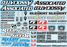Team Associated - AE Branding Decal Sheet - Hobby Recreation Products