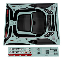 Team Associated - Apex2 Sport, Nissan Z Decal Sheets - Hobby Recreation Products