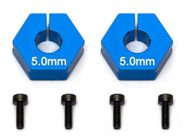 Team Associated - B5M / T5M FACTORY TEAM CLAMPING WHEEL HEX 5.0mm - Hobby Recreation Products