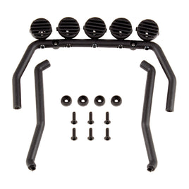 Team Associated - Black Roll Bar and Bumper Set, for CR12 - Hobby Recreation Products