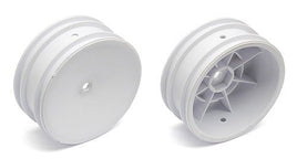Team Associated - Buggy Front Hex Wheel, White (B4.1/B44.1) - Hobby Recreation Products