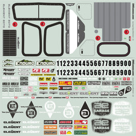 Team Associated - Enduro Ecto Decal Sheet - Hobby Recreation Products