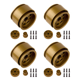 Team Associated - Enduro Method 701 Trail Series Wheels, 1.9in, Bronze - Hobby Recreation Products