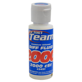 Team Associated - FT Silicone Diff Fluid 2000CST - Hobby Recreation Products