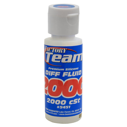 Team Associated - FT Silicone Diff Fluid 2000CST - Hobby Recreation Products