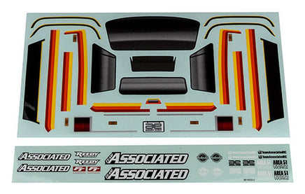 Team Associated - MT12 Decal Sheet - Hobby Recreation Products