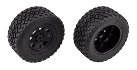 Team Associated - Pro2 LT10SW Rear Wheels and Tires, Mounted - Hobby Recreation Products