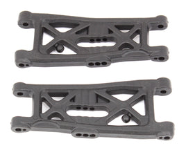 Team Associated - RC10B6 Factory Team Front Suspension Arms, Gull Wing, Carbon Fiber - Hobby Recreation Products