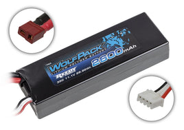 Team Associated - Reedy WolfPack LiPo 2600mAh 35C 11.1V, 28.86Wh, T-plug - Hobby Recreation Products