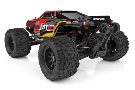 Team Associated - RIVAL MT10 1/10 Scale RTR Electric Brushless 4WD Monster Truck V2, Red, LiPo Combo - Hobby Recreation Products