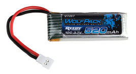 Team Associated - WolfPack 520mAh 3.7V 10C LiPo Battery, for Enduro24 - Hobby Recreation Products