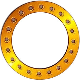 Team KNK - 1.9 Aluminum Beadlock Ring Style 11 Orange - Hobby Recreation Products