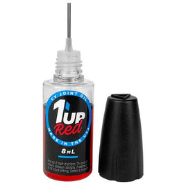 1UP Racing - Red CV Joint Oil, 8ml Oiler Bottle - Hobby Recreation Products