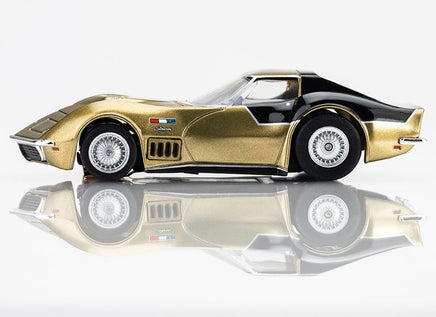 AFX Racing - 1969 AstroVette LMP12 Gold LTD HO Scale Slot Car - Hobby Recreation Products