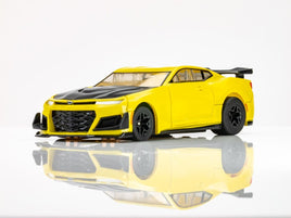 AFX Racing - 2021 Camaro 1LE Shock Yellow HO Scale Slot Cars - Hobby Recreation Products