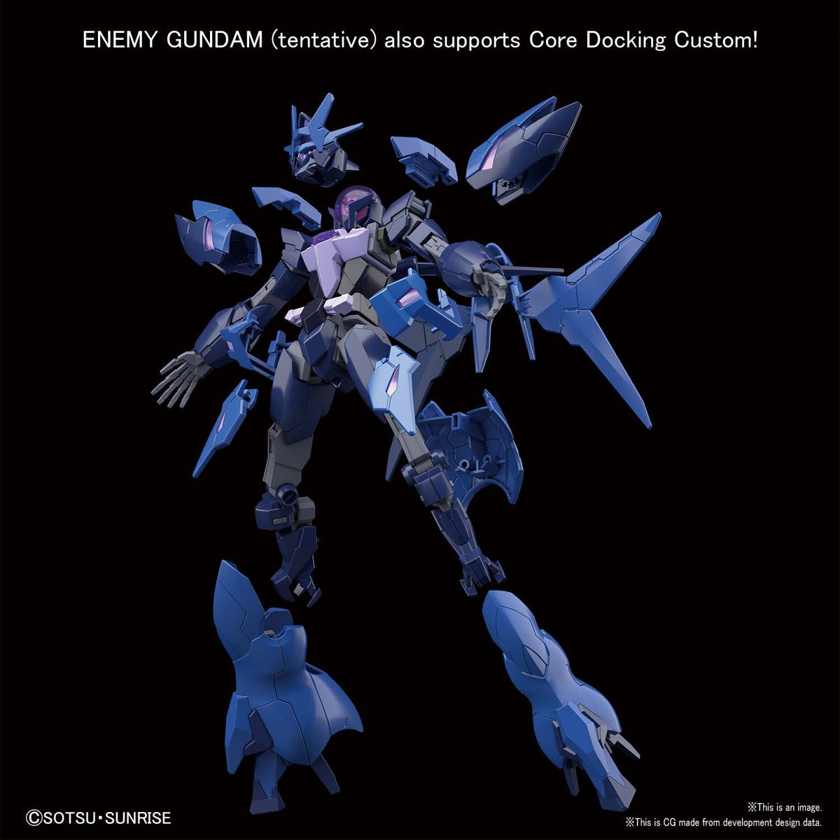 Mô Hình Gundam Bandai SD 15 Earthree Gundam Cross Silhouette Build Divers Re Rise