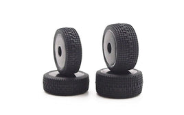 Carisma - GT24R Rally Tires and Wheels, Glued (4) - Hobby Recreation Products