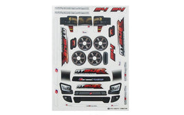 Carisma - GT24R Sticker Sheet - Hobby Recreation Products