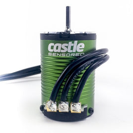 Castle Creations - 4-Pole 1410 1Y Sensored Brushless Motor, 3800KV - Hobby Recreation Products