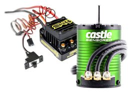 Castle Creations - Sidewinder 4 Waterproof Sensorless ESC, w/ 1406-7700kv Sensored Motor - Hobby Recreation Products