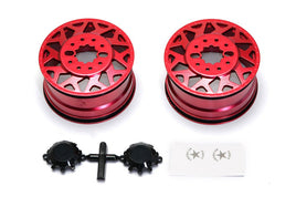 CEN Racing - American Force H01 CONTRA Wheel (Red, with Black Cap), for DL-Series F450 SD - Hobby Recreation Products