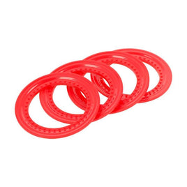 CEN Racing - BeadLock Ring, Red, for the Q & MT 2.2" Monster Truck Wheel (4pcs) - Hobby Recreation Products