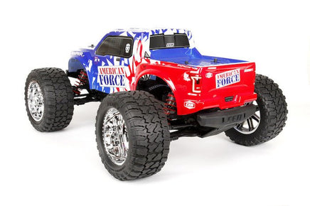 CEN Racing - Reeper American Force Edition Mega Monster Truck 1/7 RTR, Brushless w/ Hobbywing ESC and Savox Servo - Hobby Recreation Products