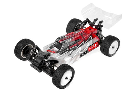 Corally - 1/10 SBX-410 4WD Off Road Competition Buggy Kit (No Wheels, Tires, or Electronics) - Hobby Recreation Products