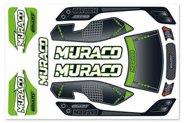 Corally - Body Decal Sheet - Muraco XP 6S - 1 pc - Hobby Recreation Products