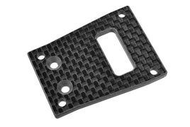 Corally - Center Diff Plate - 3mm - Carbon - 1pc - Hobby Recreation Products