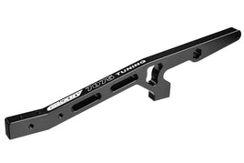 Corally - Chassis Brace V2 - Rear - Swiss Made 7075 T6 - Hard Anodized - Black - Hobby Recreation Products