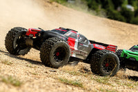 Corally - Kagama XP 6S Monster Truck, Roller Chassis Version, Red - Hobby Recreation Products