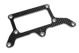 Corally - Rear Pod Lower Plate FSX-10 - Graphite 2.5mm - 1 pc - Hobby Recreation Products