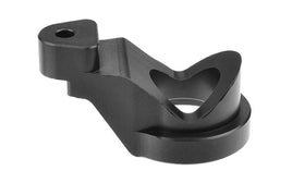 Corally - Servo Saver Steering Arm - 7075 T6 - Hard Anodized - Black - 1pc - Hobby Recreation Products