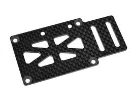 Corally - SSX 823 ESC Plate 3K Carbon 1 pc - Hobby Recreation Products