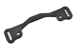 Corally - Steering Rack - Swiss Made 7075 T6 - 3mm - Hard Anodized - Black - Made in Italy - 1pc - Hobby Recreation Products