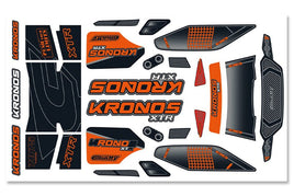 Corally - Team Corally Body Decal Sheet Kronos XTR (1pc) - Hobby Recreation Products