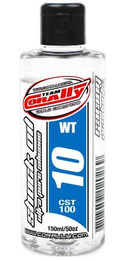 Corally - Ultra Pure Silicone Shock Oil - 10 WT - 150ml - Hobby Recreation Products