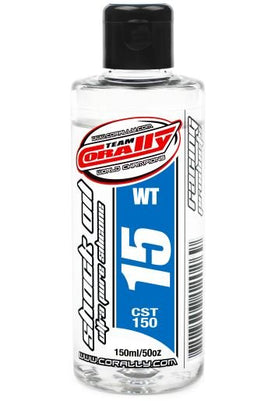 Corally - Ultra Pure Silicone Shock Oil - 15 WT - 150ml - Hobby Recreation Products