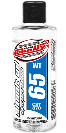 Corally - Ultra Pure Silicone Shock Oil - 65 WT - 150ml - Hobby Recreation Products
