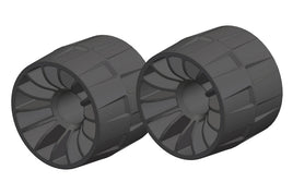 Corally - Wheelie Bar Wheels - Composite - 2 pcs: Dementor - Hobby Recreation Products