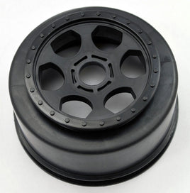 DE Racing - Trinidad SC Wheel-Assoc SC8- DB8/17mm hex/Black/4pcs - Hobby Recreation Products