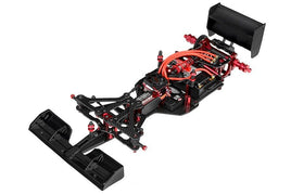 Discontinued - Corally - 1/10 FSX-10 Formula 1 Chassis Kit (No Body, Tires, or Electronics) - Hobby Recreation Products