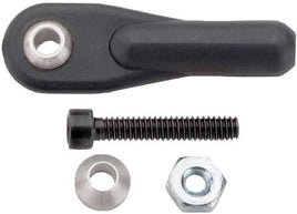Dubro Products - 2-56x1/2 Swivel Ball Link w/ Hardware-Black 2/pkg - Hobby Recreation Products